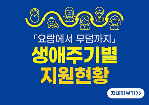 「요람에서 무덤까지」 생애주기별 지원현황